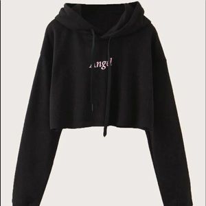 BLACK ANGEL HOODIE